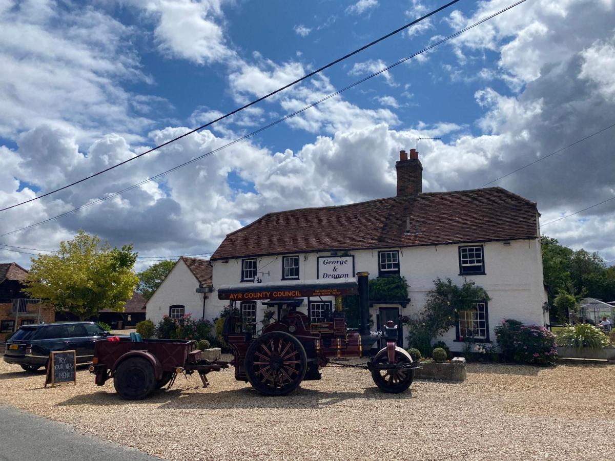 George & Dragon Country Pub & Hotel Wolverton Townsend Tadley Exterior foto