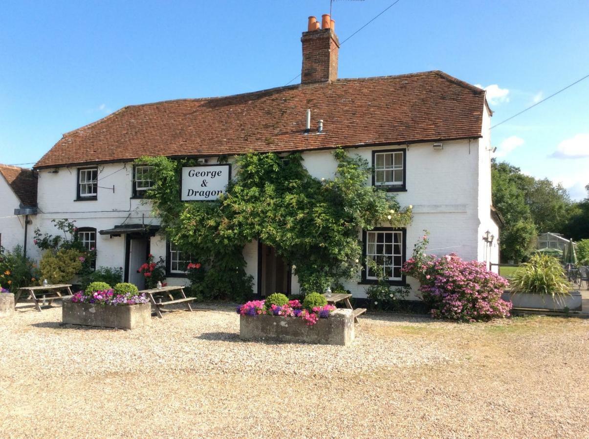 George & Dragon Country Pub & Hotel Wolverton Townsend Tadley Exterior foto