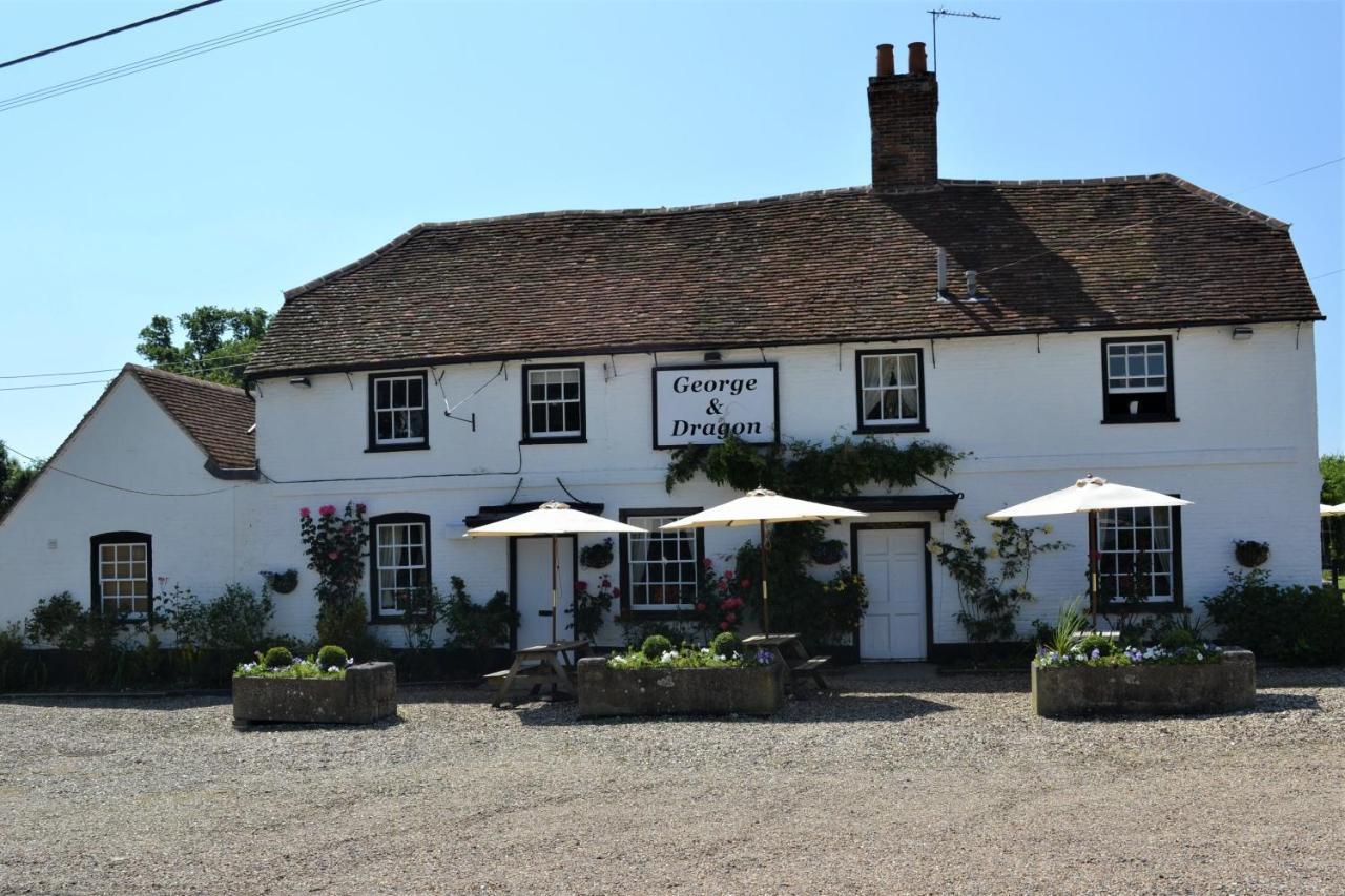 George & Dragon Country Pub & Hotel Wolverton Townsend Tadley Exterior foto