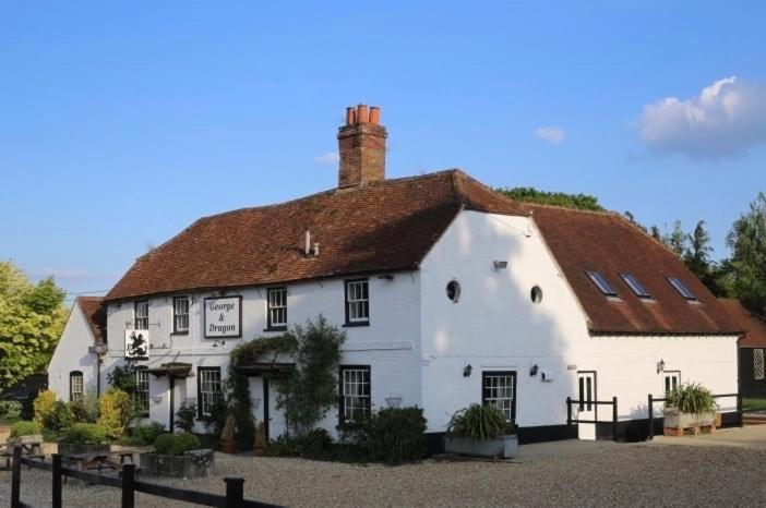 George & Dragon Country Pub & Hotel Wolverton Townsend Tadley Exterior foto