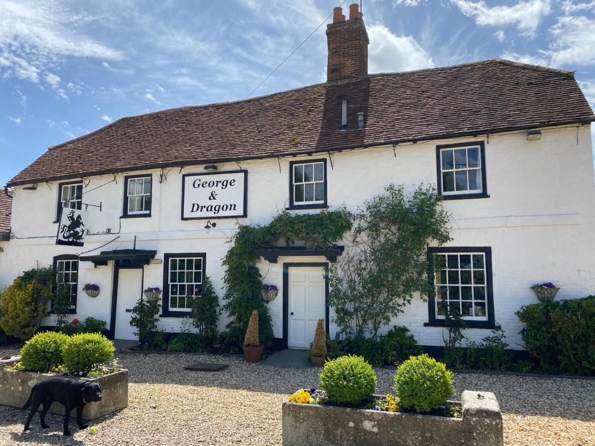 George & Dragon Country Pub & Hotel Wolverton Townsend Tadley Exterior foto